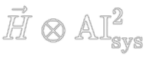 Reshaping Recruitment logo - H and AI symbol representing human and artificial intelligence in hiring